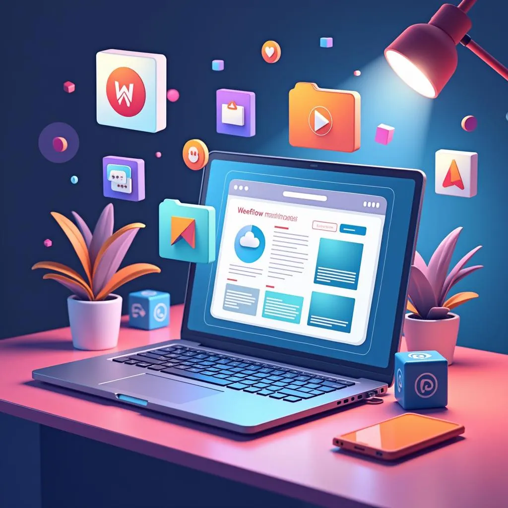 Webflow Asset Manager showcasing efficient digital asset management tools.